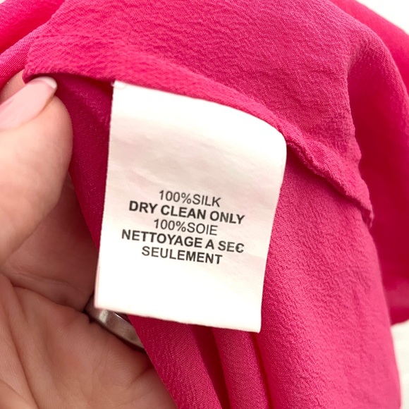 Trina Turk Sleeveless Silk Shirt - Picture 7 of 7